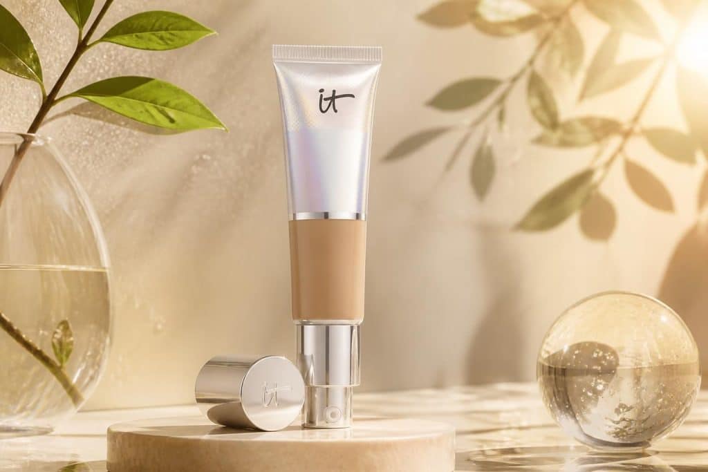 découvrez la cc cream it cosmetics : une couvrance haute, un soin anti-âge efficace et une protection solaire spf 50+ pour une peau parfaite et protégée au quotidien.