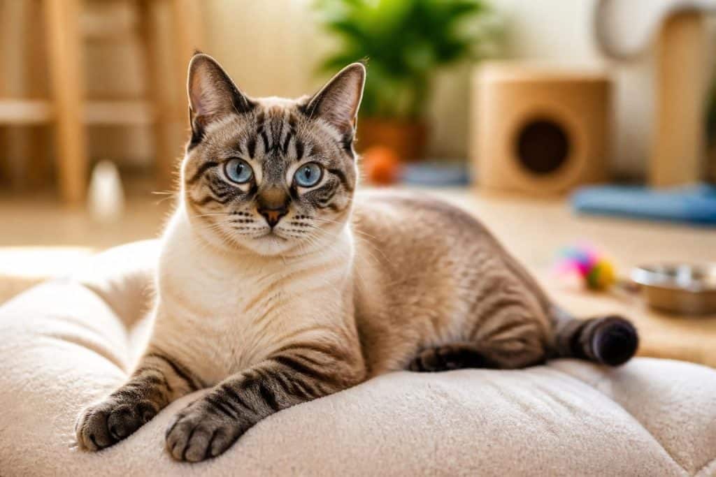 découvrez le caractère, la santé et les conseils d'adoption du siamois croisé chat de gouttière, un compagnon affectueux et unique.